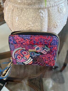 🩷💜PINEDA COVALIN FLORAL SAFFIANO LEATHER WALLET!🩷💜